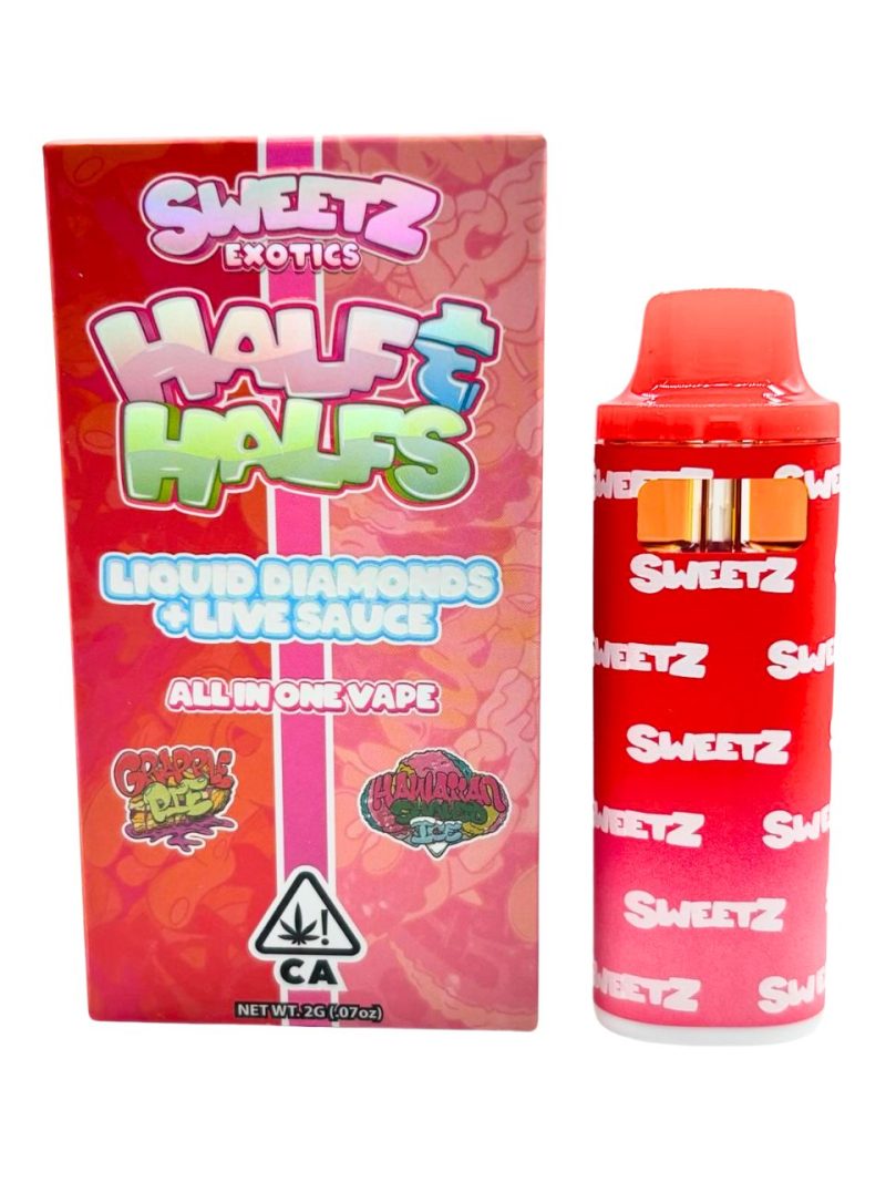 SWEETZ EXOTICS HALF & HALFS 2G DISPO