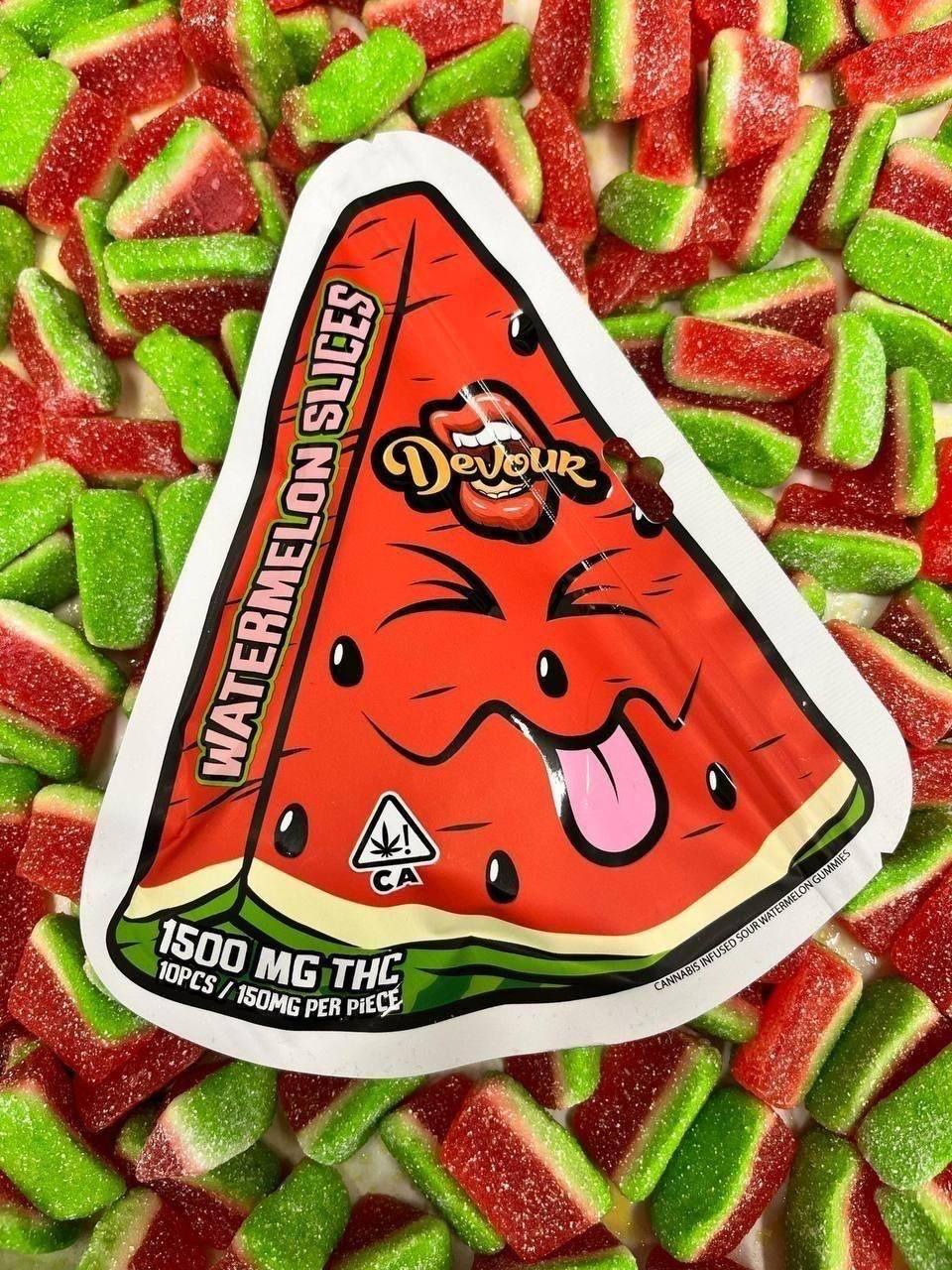 DEVOUR WATERMELON SLICES 1500mg