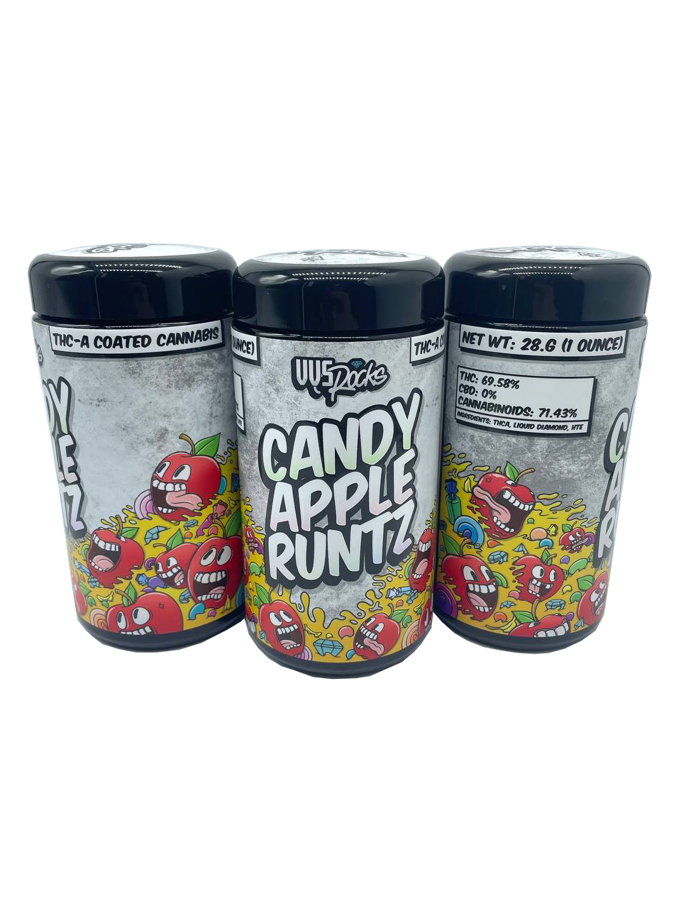 VVS ROCKS SNOWBALLS - CANDY APPLE RUNTZ